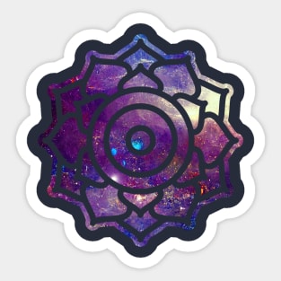 Galaxy Mandala: Sahasrara Sticker